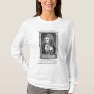 Camiseta O d'Eon dos cavaleiros, vestido como uma mulher