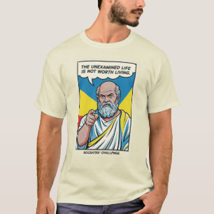 Camiseta O Desafio de Sócrates