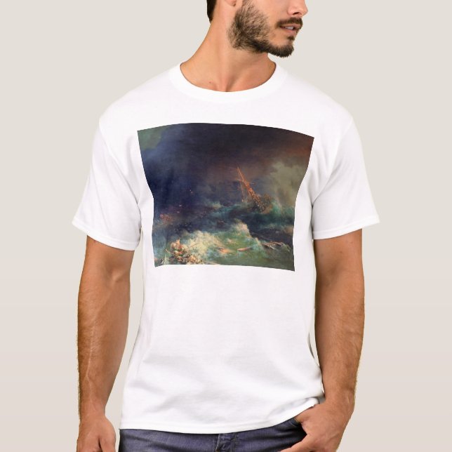 Camiseta O desastre do forro Ingermanland (Frente)