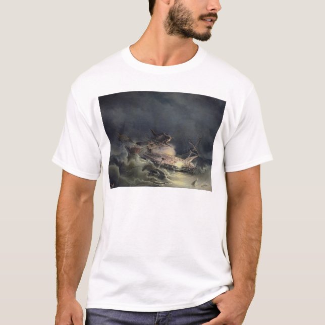 Camiseta O desastre do forro Ingermanland (Frente)