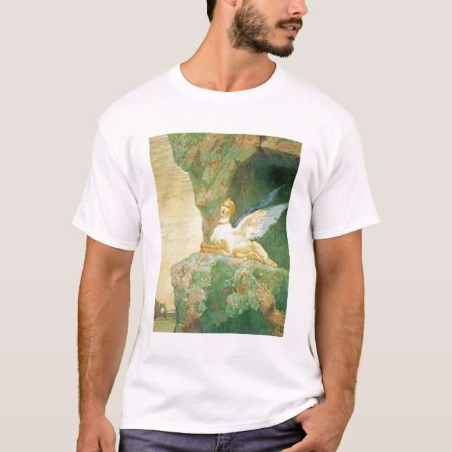 Camiseta O desespero da esfinge, 1890 (Frente)