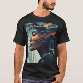 Camiseta O desfoque enigmático