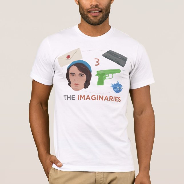 Camiseta O design #1 de Imaginaries (Frente)