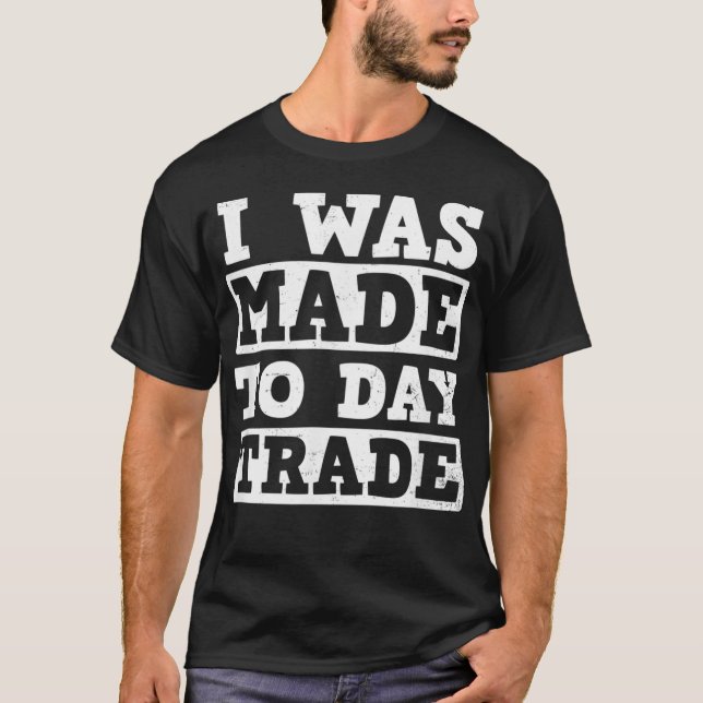 Camiseta O Design De Bolsa De Valores Que Eu Fiz Para O Com (Frente)