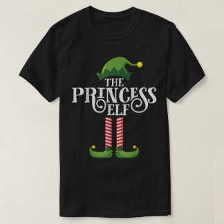 Camiseta O Design de Natal da Princesa Elfa