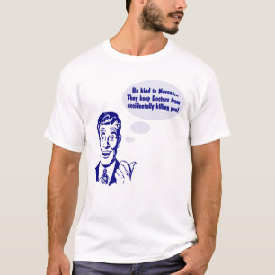 Camiseta O design de Riyah-Li seja amável às enfermeiras