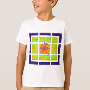 Camiseta O Design de texto Gráfico do Padrão Glorioso do Se