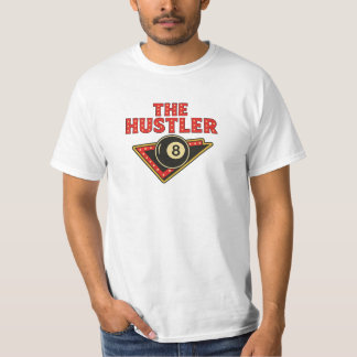 Camiseta O Design do Hustler Billiards T-Shirt