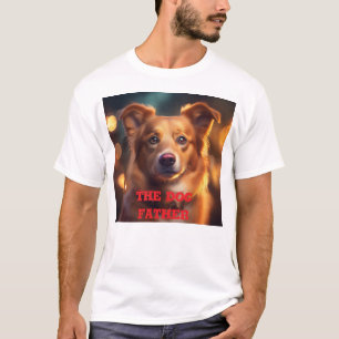Camiseta O design do pai do cachorro T-shirt