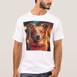 Camiseta O design do pai do cachorro T-shirt