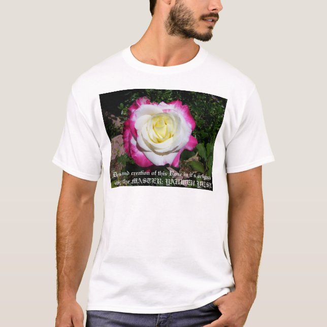 Camiseta O design e a criação desta aumentaram nele são (Frente)