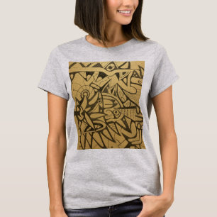 Camiseta O design é incrivelmente detalhado—é um tudo-sobre