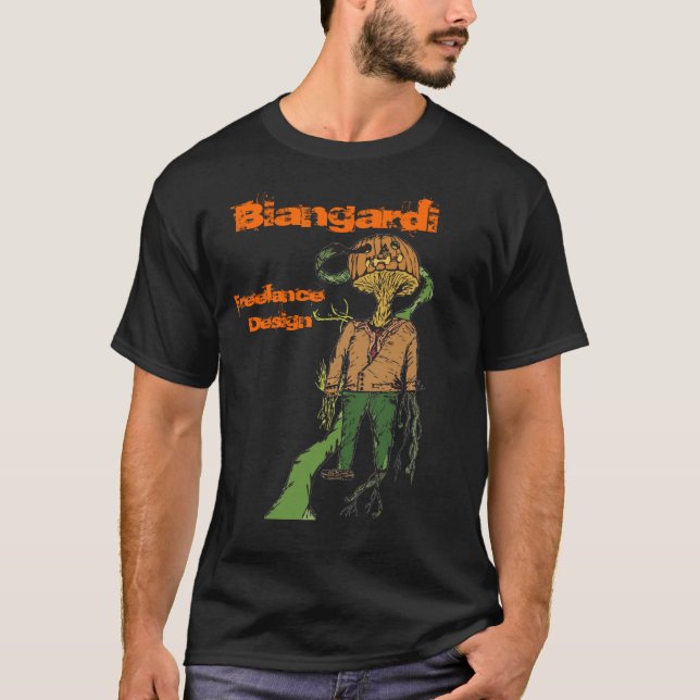 Camiseta "O design Freelance Biangardi da ceifeira " (Frente)