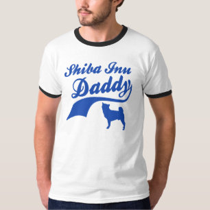 Camiseta o design legal do inu do shiba do pai do inu do