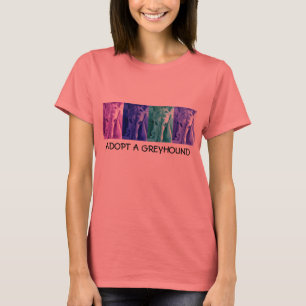 Camiseta O design Mx4 ADOTA um T da campainha do GALGO