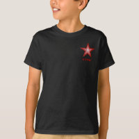 O design vermelho do bolso da "estrela" da estrela