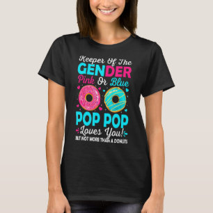 Camiseta O Detentor Do Gênero Rosa Ou Pop Azul Te Ama