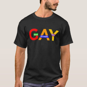 Camiseta O deus ALEGRE aceita-o