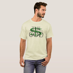 Camiseta "$...O Deus da Máquina de Vendação" de Michael Cro