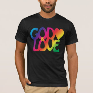 Camiseta O deus é amor (a substituição)