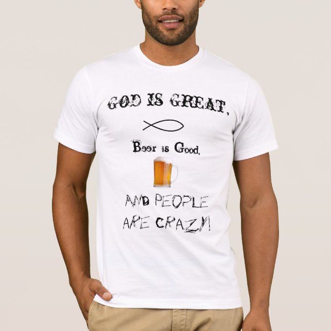 Camiseta O deus é grande (Frente)
