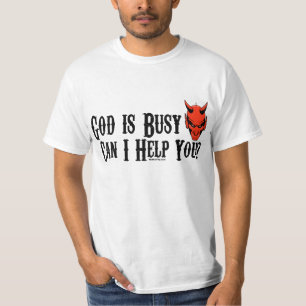 Camiseta O deus é ocupado