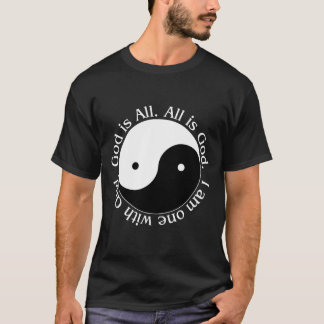 Camiseta O deus é todo o Yin-Yang-darkshirt