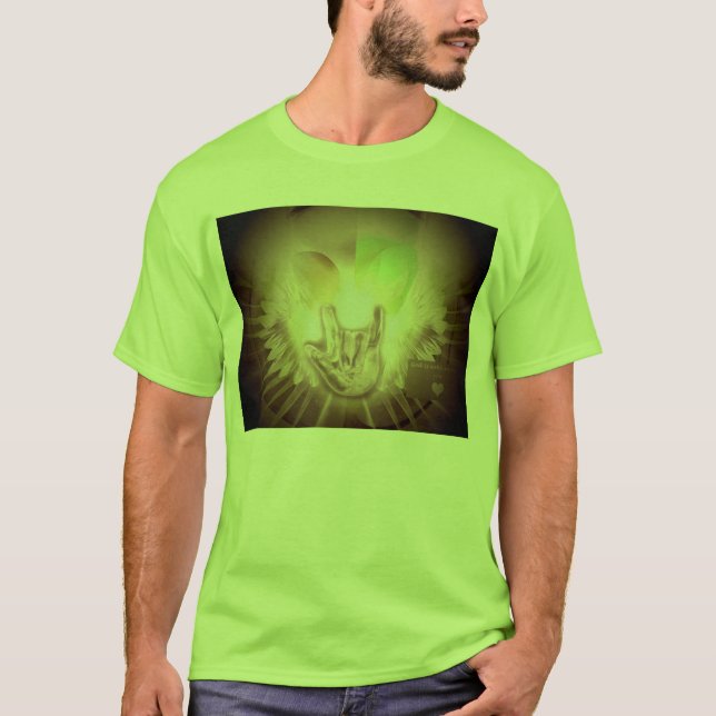 Camiseta O deus está olhando sobre você (Frente)