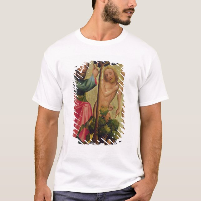 Camiseta O deus o pai pune Adam e véspera (Frente)