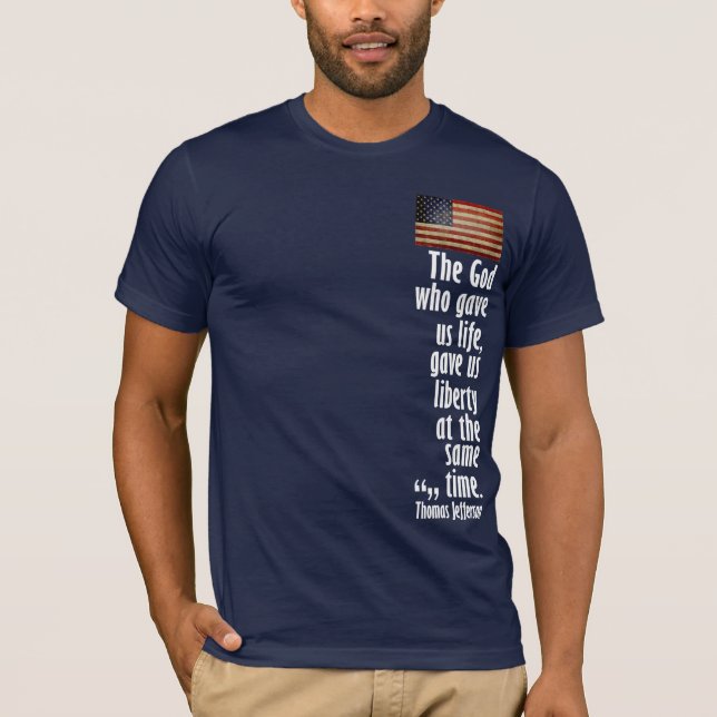 Camiseta O Deus que nos deu vida... (Frente)