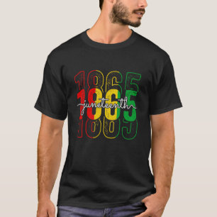 Camiseta O Dia Da Emancipação É O Excelente De 1865 Juntede