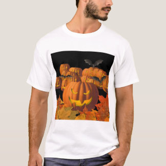 Camiseta O Dia das Bruxas feliz