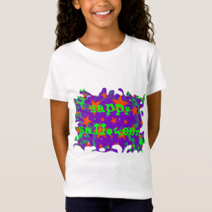 Camiseta "O Dia das Bruxas feliz fascinado" caçoa o t-shir