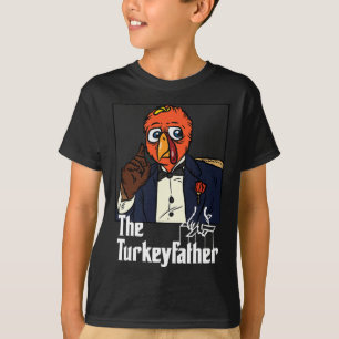 Camiseta O Dia de Ação de Graças da Turquia Caiu
