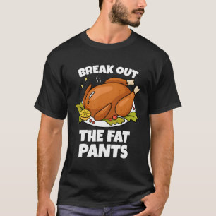 Camiseta O Dia De Ação De Graças Dos Presentes Engraçados N