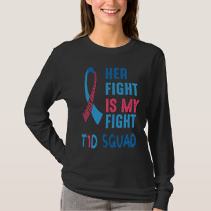 Camiseta O Dia de Conscientização sobre Diabetes 'Sua Luta
