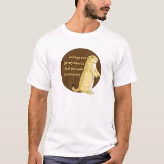 Camiseta O dia de Groundhog