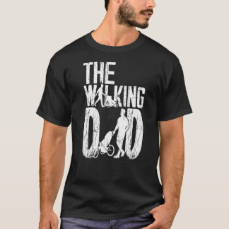 Camiseta O Dia de os pais Pai Andando
