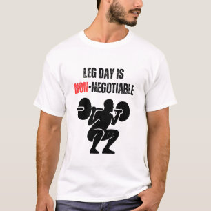 Camiseta O Dia de Perna é Inadiável