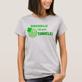Camiseta O Dia de São Patrício é DIVERTIDO! Melhor grupo ou