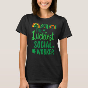 Camiseta O Dia de São Patrício mais sortudo do trabalhador 