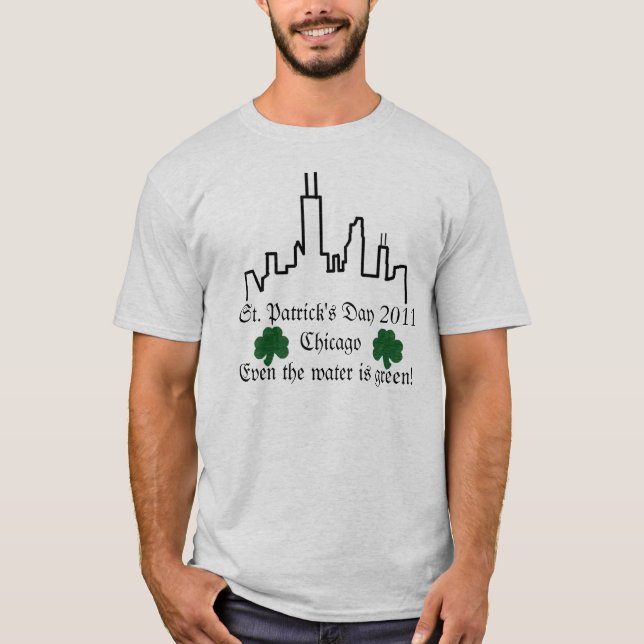 Camiseta O dia de St Patrick Chicago 2011 (Frente)