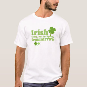 Camiseta O dia de St Patrick - do irlandês t-shirt hoje