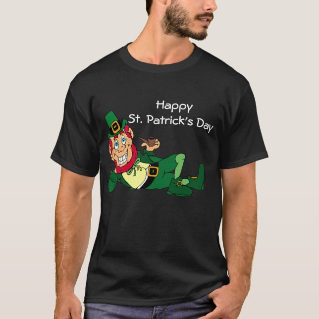 Camiseta O dia de St Patrick feliz (Frente)
