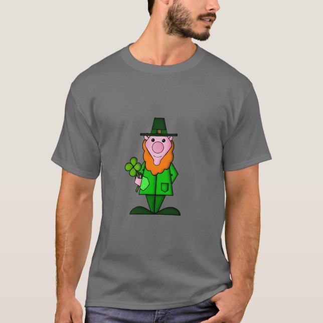 Camiseta O dia de St Patrick feliz (Frente)