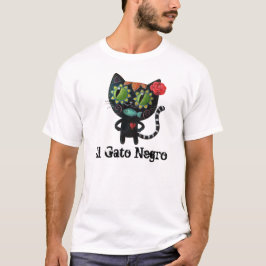 Camiseta O dia do gato preto inoperante