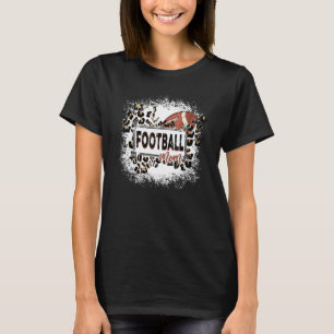Camiseta O dia do jogo de futebol da Mãe Leopardo ficou vic