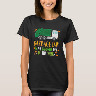 Camiseta O Dia Do Lixo É Meu Dia Favorito, Toddler