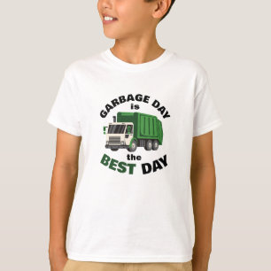 Camiseta O dia do lixo é o melhor dia das crianças