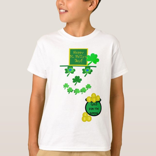 Camiseta O dia do santo da Patty enrola o T-Shirt humor (Frente)